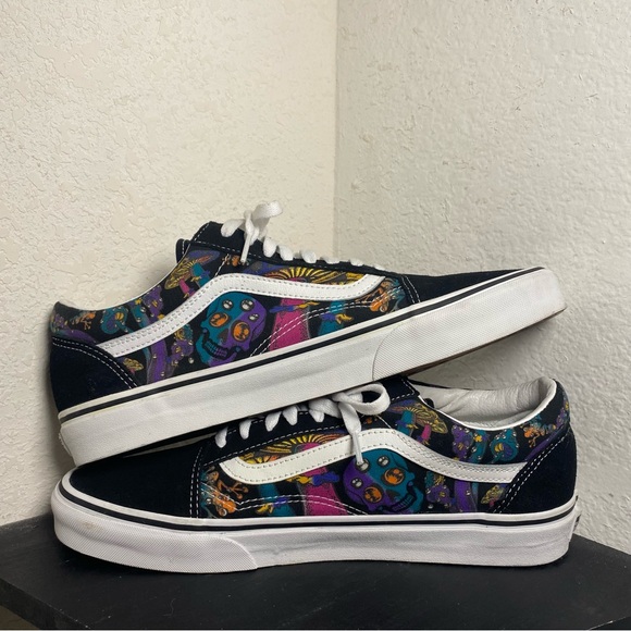 Vans old skool trippy drip skull - Picture 5 of 7